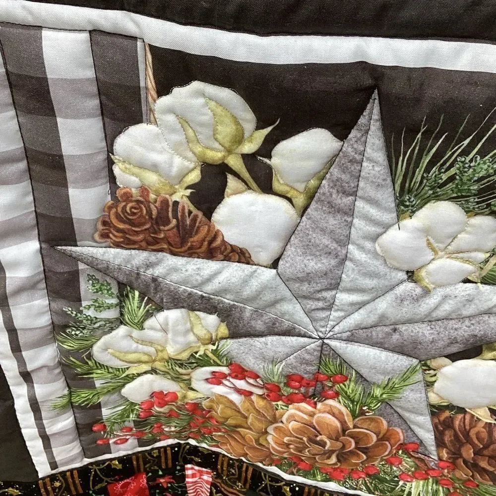 NWT. Hand Crafted from all new 100% cotton fabrics in a smoke free home.